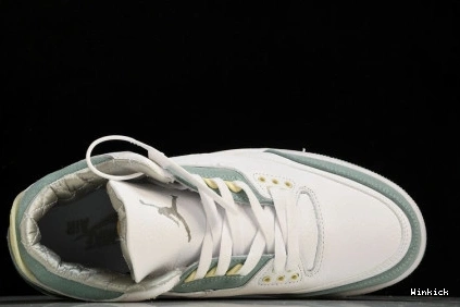 “ Air Jordan DT8532-130 3 GREEN WHITE 0712